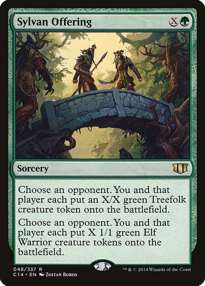 Sylvan Offering [Commander 2014] | Webway Games
