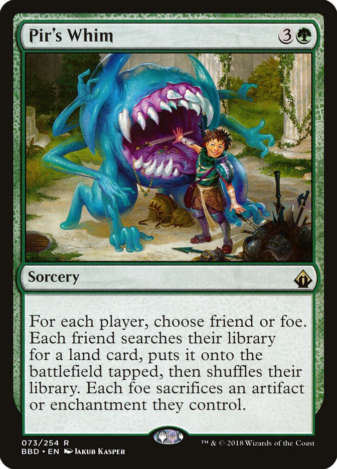 Pir's Whim [Battlebond] | Webway Games
