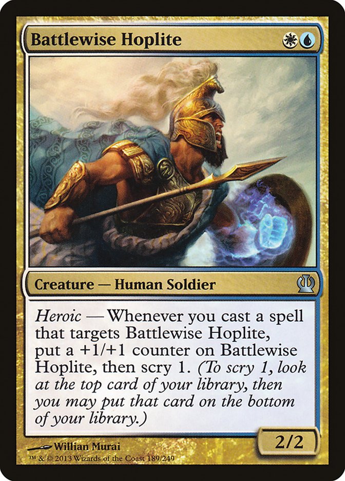Battlewise Hoplite [Theros] | Webway Games