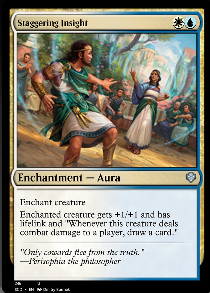 Staggering Insight [Starter Commander Decks] | Webway Games