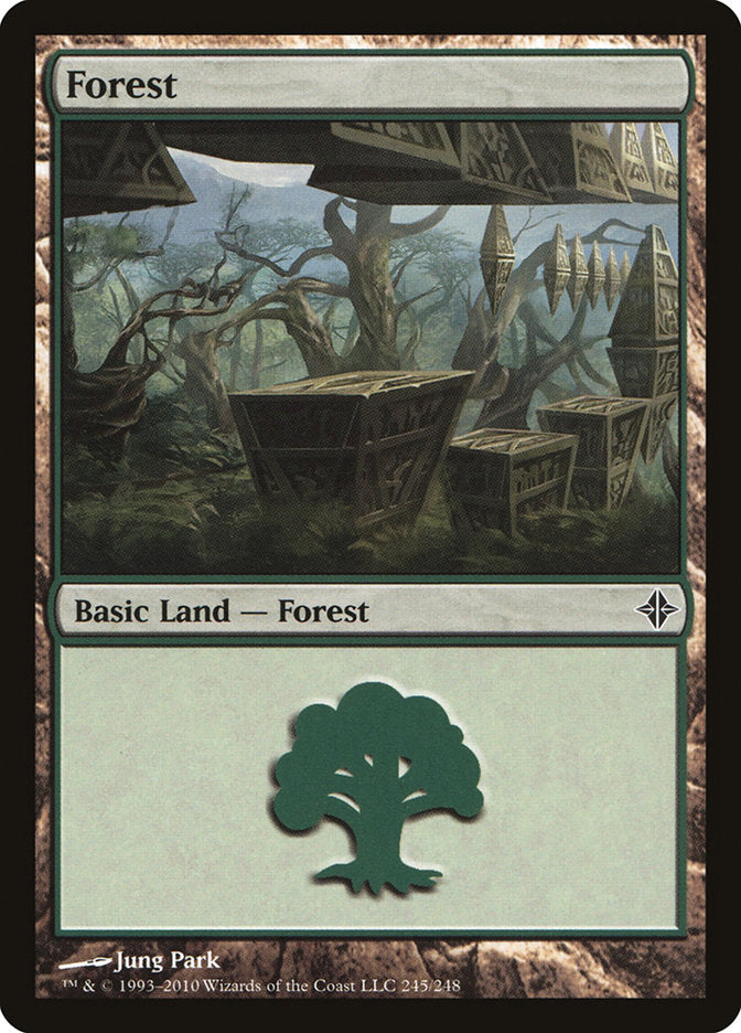 Forest (245) [Rise of the Eldrazi] | Webway Games