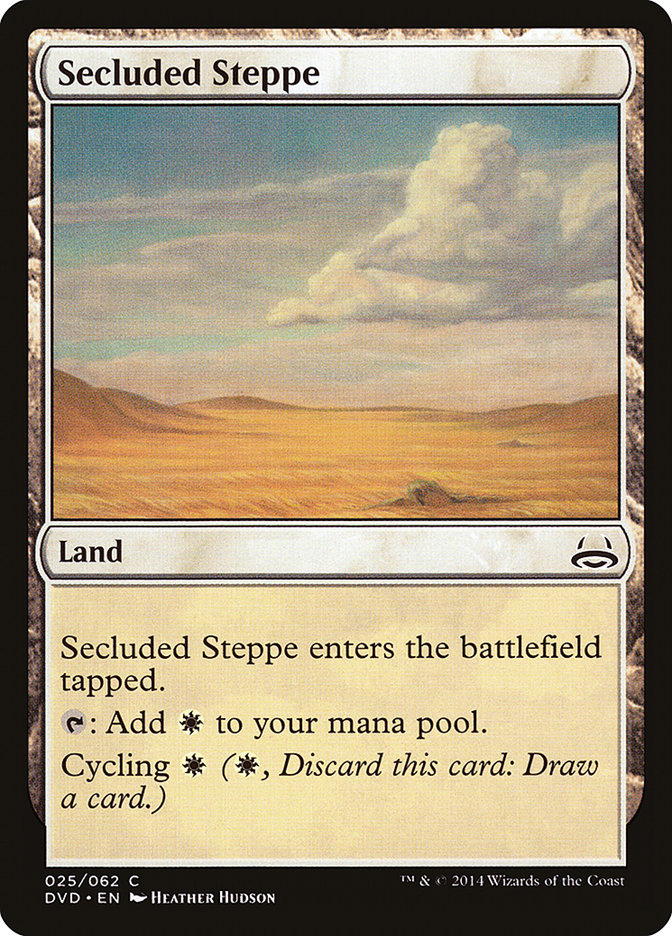 Secluded Steppe (Divine vs. Demonic) [Duel Decks Anthology] | Webway Games