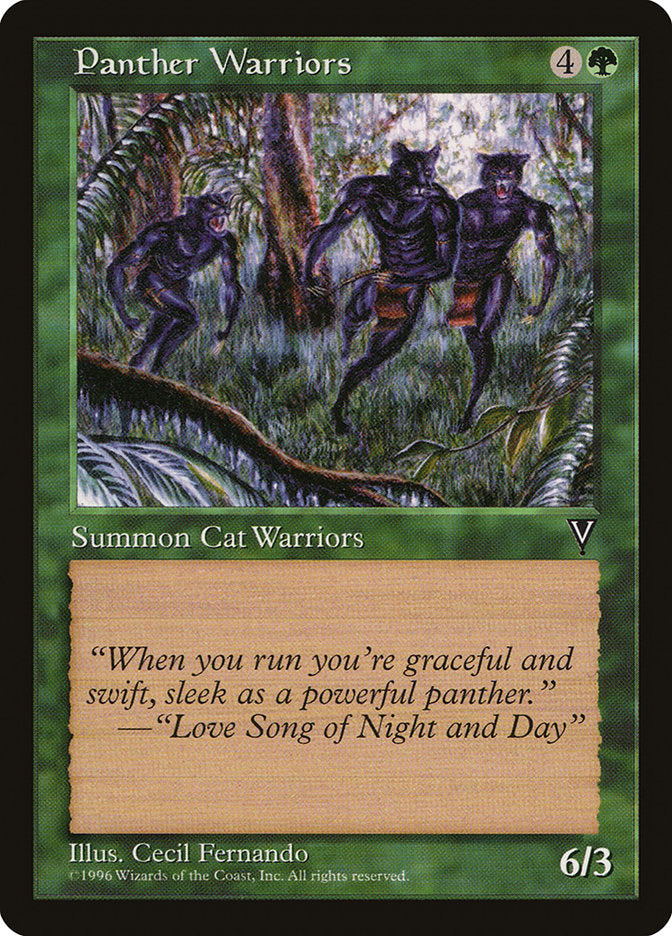 Panther Warriors [Visions] | Webway Games