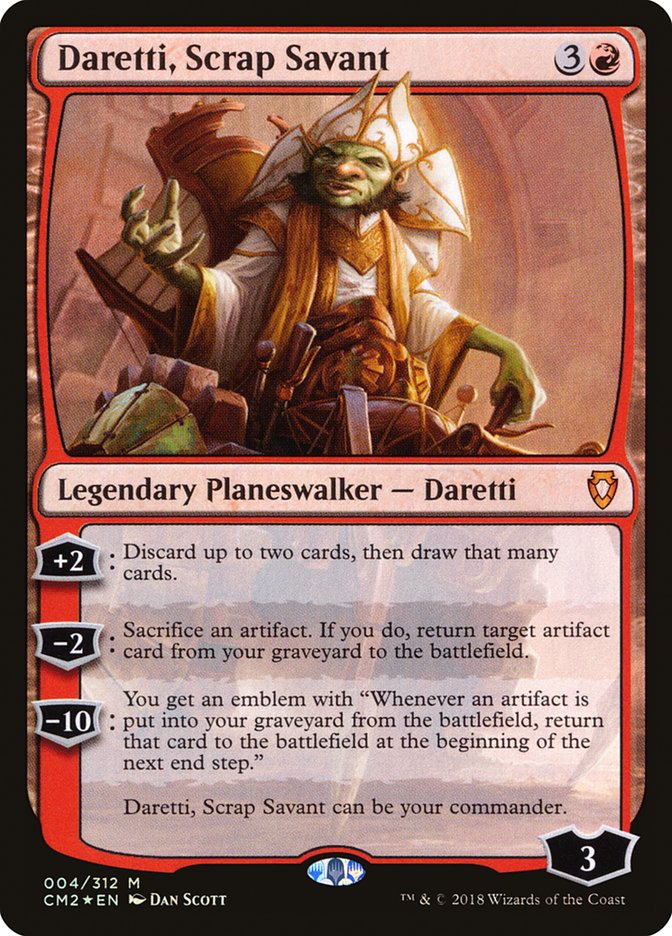 Daretti, Scrap Savant [Commander Anthology Volume II] | Webway Games