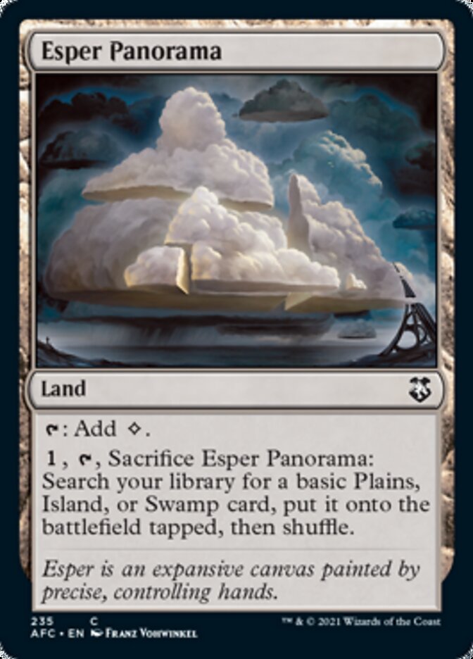 Esper Panorama [Dungeons & Dragons: Adventures in the Forgotten Realms Commander] | Webway Games