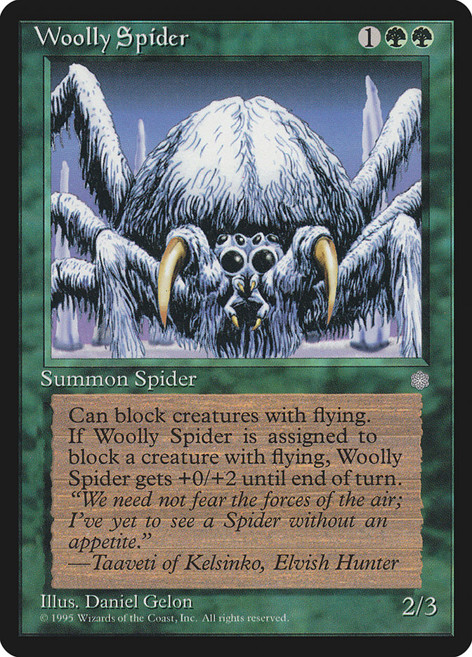 Woolly Spider [Ice Age] | Webway Games