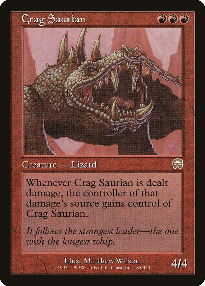 Crag Saurian [Mercadian Masques] | Webway Games