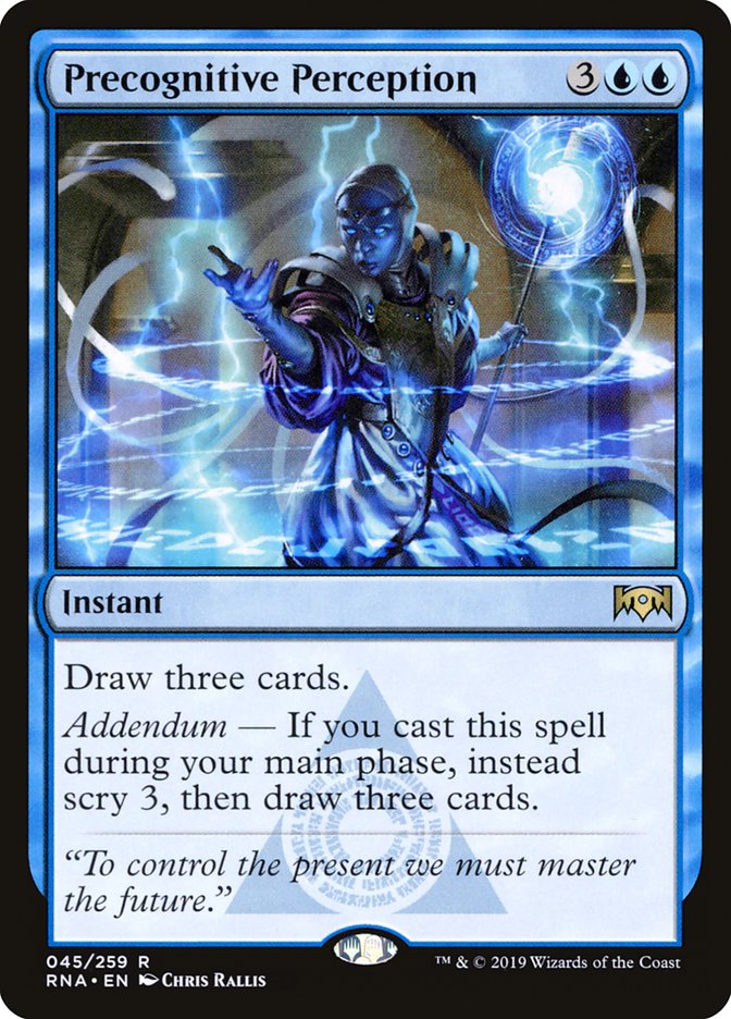 Precognitive Perception [Ravnica Allegiance] | Webway Games