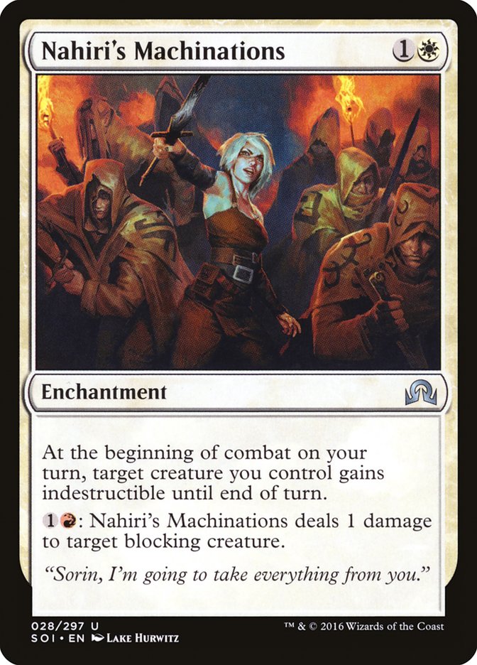 Nahiri's Machinations [Shadows over Innistrad] | Webway Games