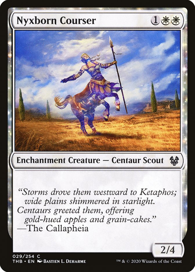 Nyxborn Courser [Theros Beyond Death] | Webway Games