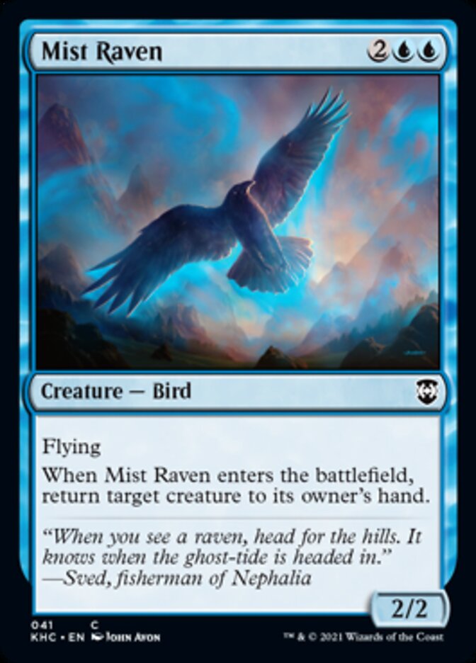 Mist Raven [Kaldheim Commander] | Webway Games