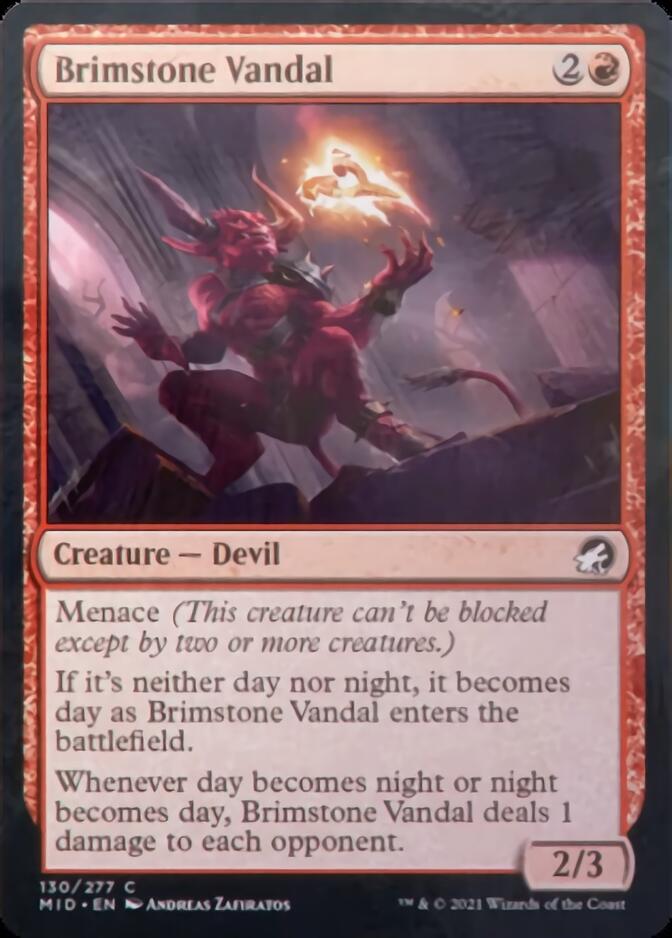 Brimstone Vandal [Innistrad: Midnight Hunt] | Webway Games