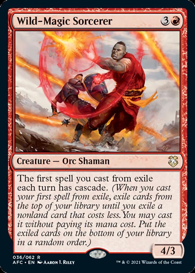 Wild-Magic Sorcerer [Dungeons & Dragons: Adventures in the Forgotten Realms Commander] | Webway Games