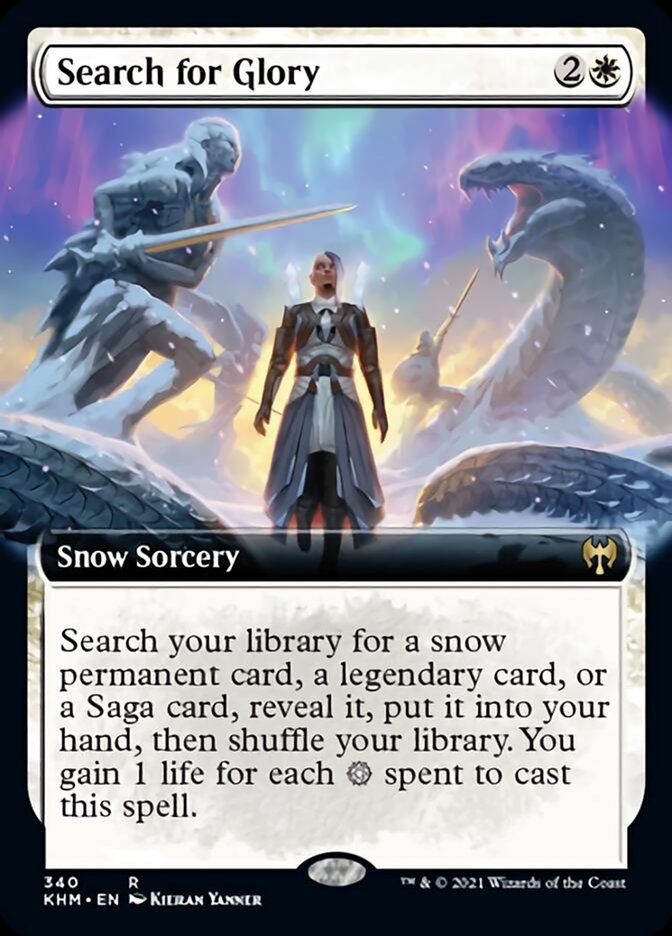 Search for Glory (Extended Art) [Kaldheim] | Webway Games