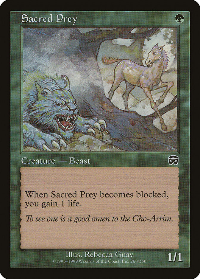Sacred Prey [Mercadian Masques] | Webway Games