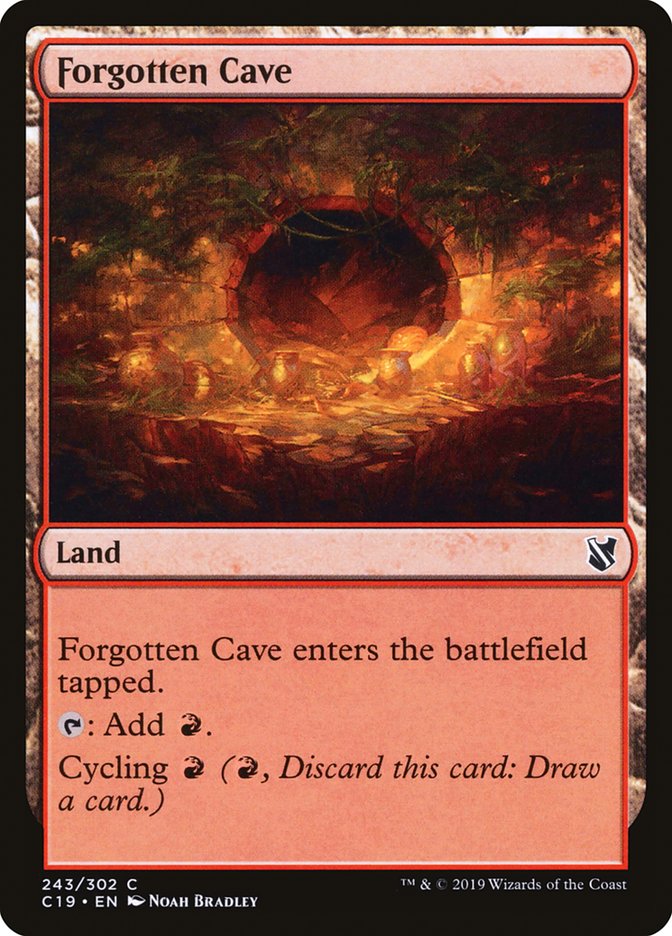 Forgotten Cave [Commander 2019] | Webway Games