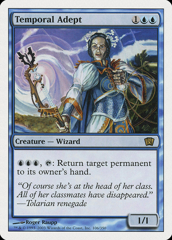 Temporal Adept [Eighth Edition] | Webway Games
