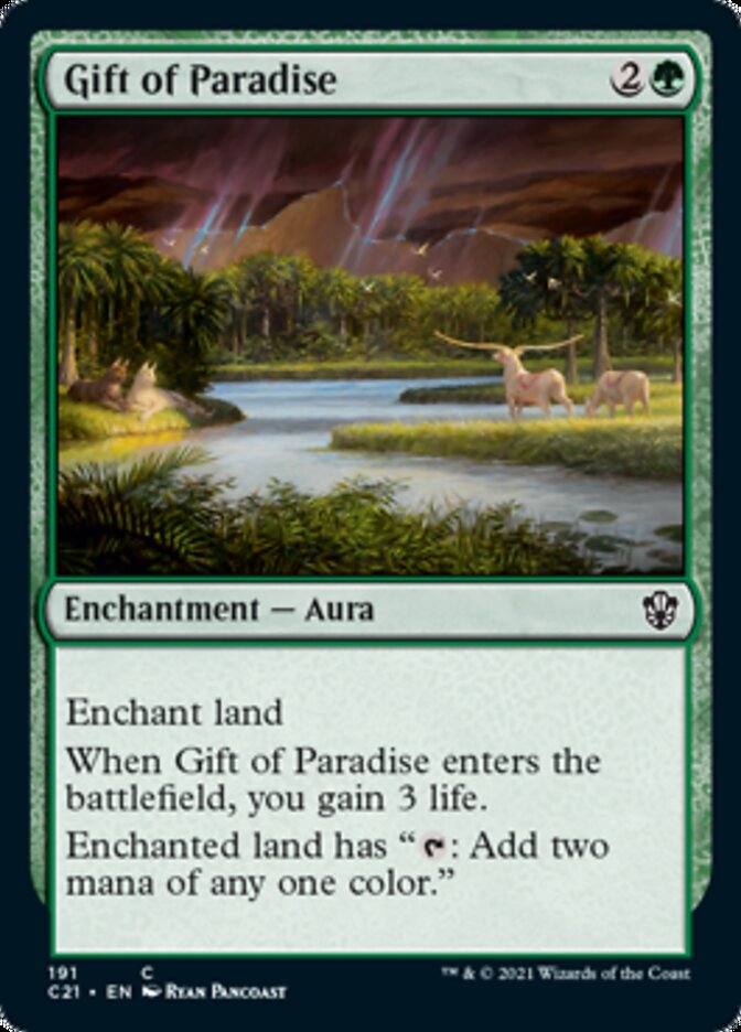 Gift of Paradise [Commander 2021] | Webway Games