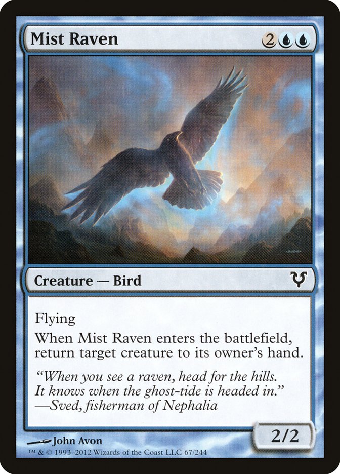 Mist Raven [Avacyn Restored] | Webway Games