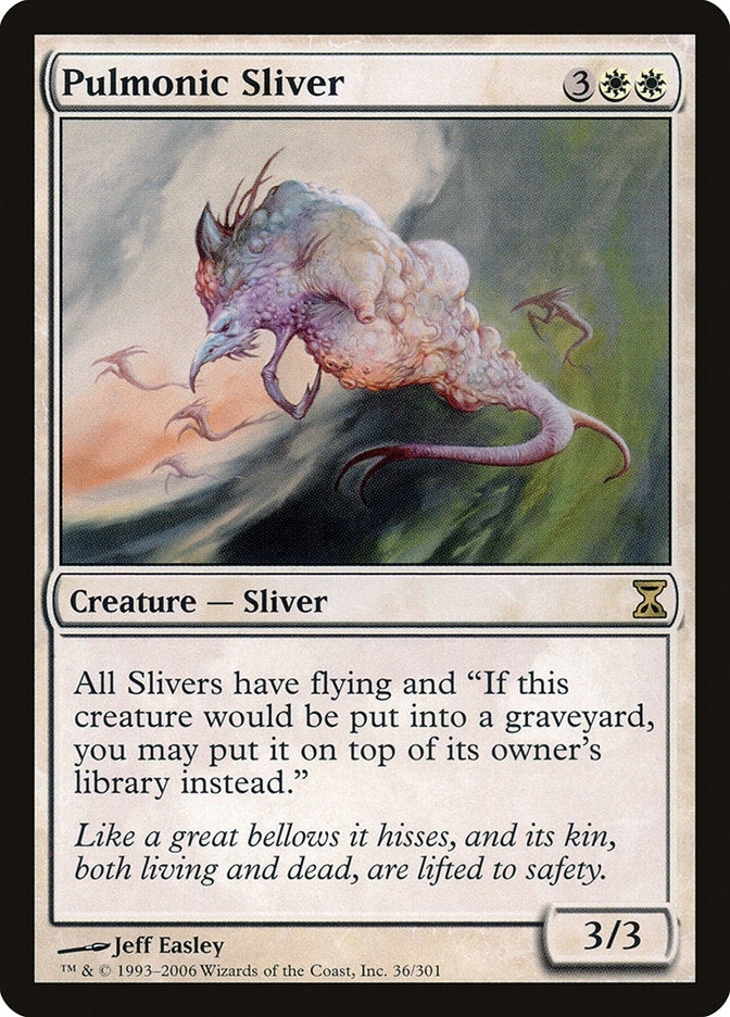 Pulmonic Sliver [Time Spiral] | Webway Games