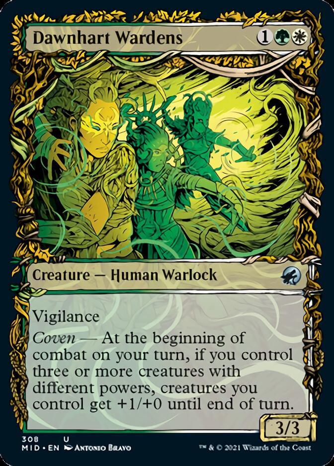Dawnhart Wardens (Showcase Equinox) [Innistrad: Midnight Hunt] | Webway Games