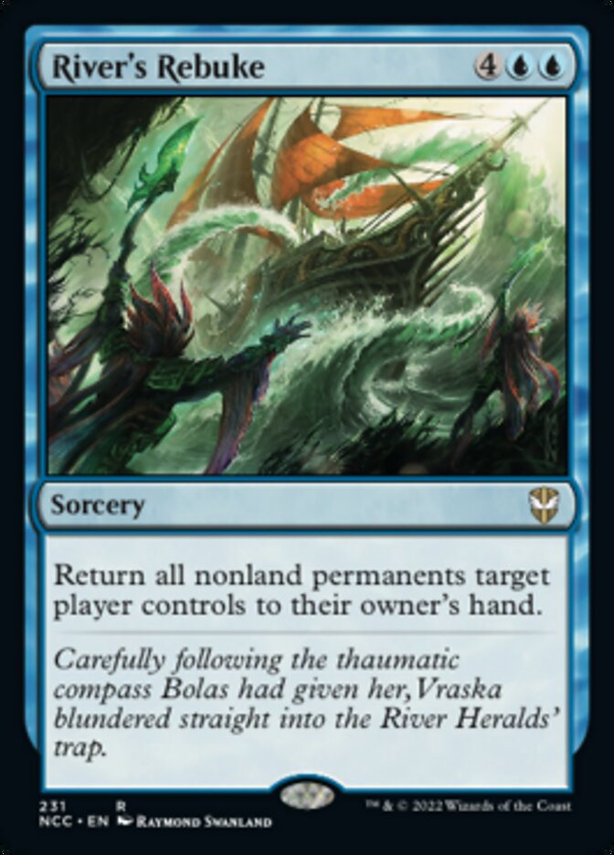 River's Rebuke [Streets of New Capenna Commander] | Webway Games
