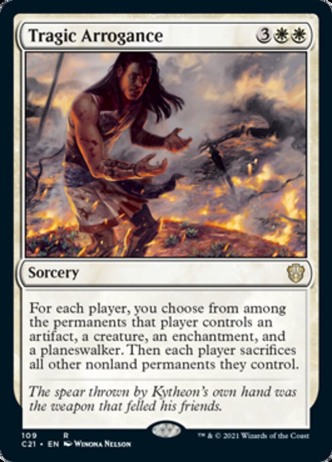 Tragic Arrogance [Commander 2021] | Webway Games