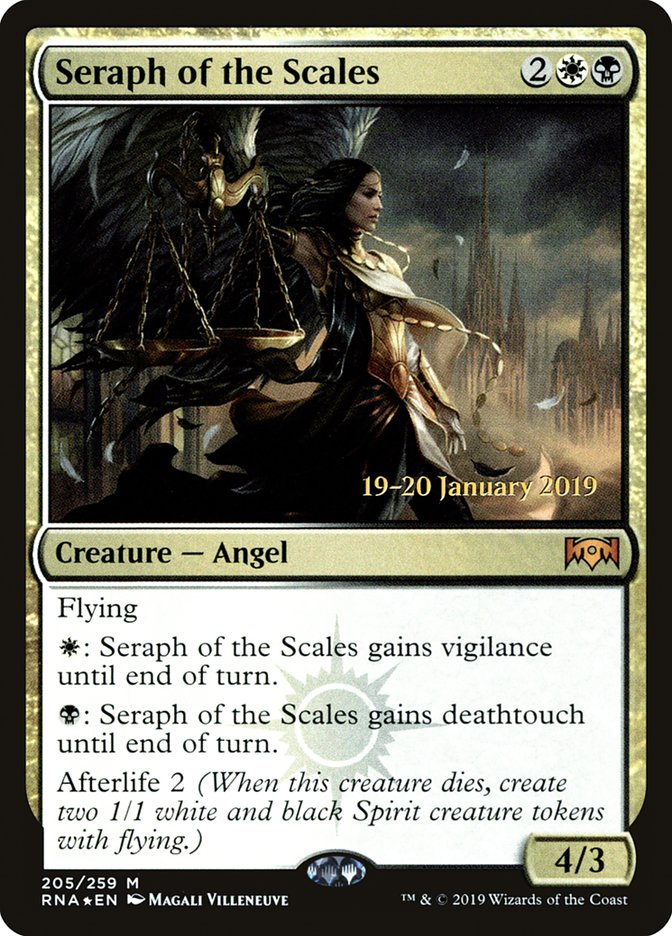 Seraph of the Scales [Ravnica Allegiance Prerelease Promos] | Webway Games