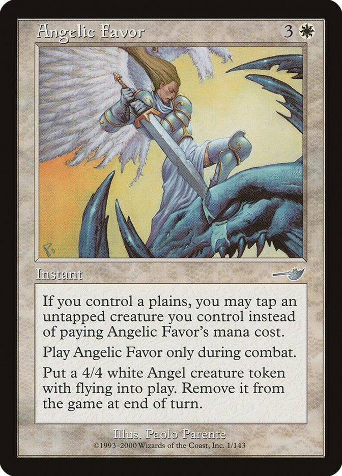 Angelic Favor [Nemesis] | Webway Games
