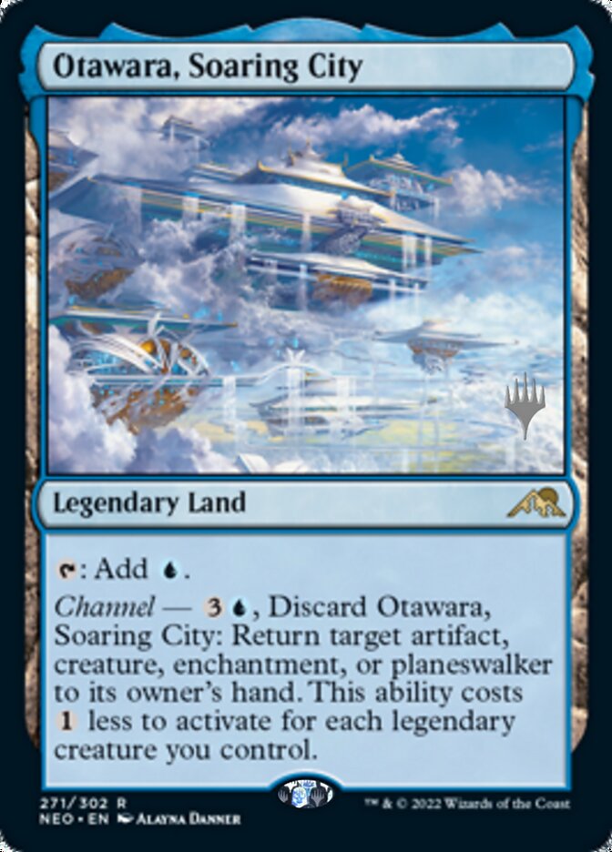 Otawara, Soaring City (Promo Pack) [Kamigawa: Neon Dynasty Promos] | Webway Games