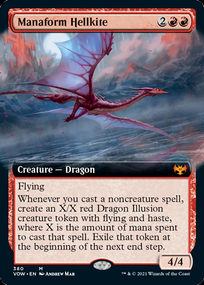 Manaform Hellkite (Extended) [Innistrad: Crimson Vow] | Webway Games
