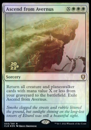 Ascend from Avernus [Commander Legends: Battle for Baldur's Gate Prerelease Promos] | Webway Games