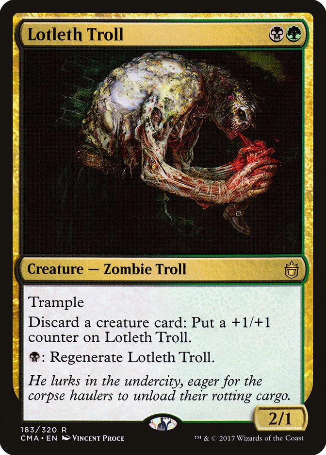 Lotleth Troll [Commander Anthology] | Webway Games