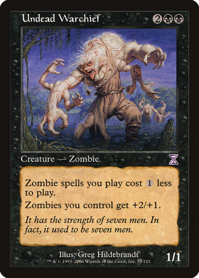 Undead Warchief [Time Spiral Timeshifted] | Webway Games