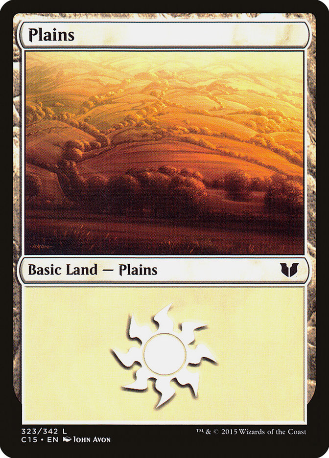 Plains (#323) [Commander 2015] | Webway Games