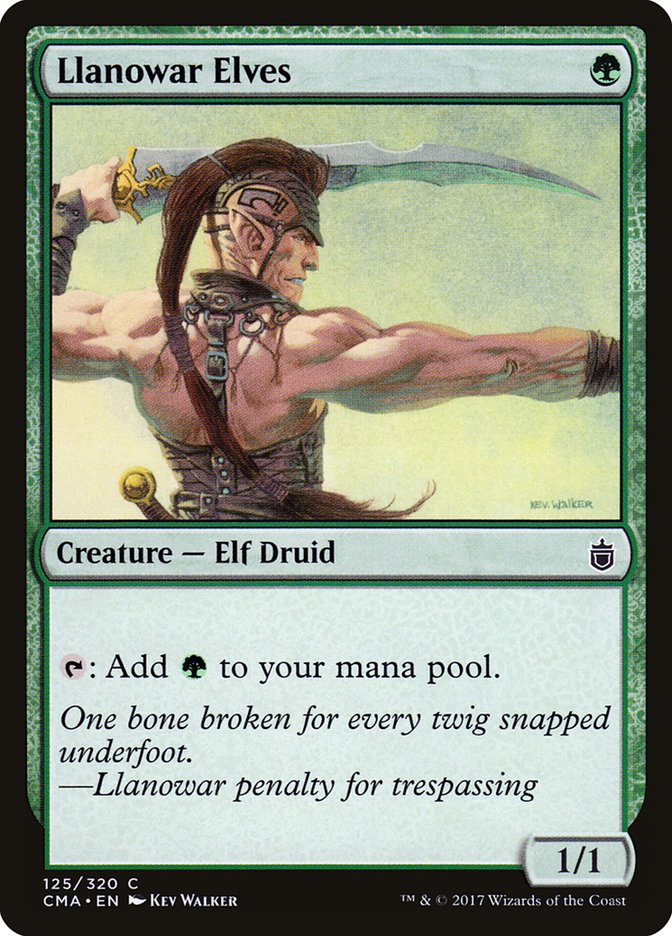 Llanowar Elves [Commander Anthology] | Webway Games