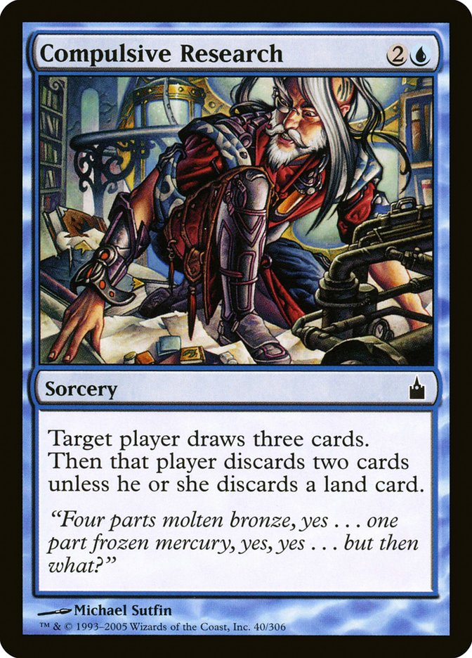 Compulsive Research [Ravnica: City of Guilds] | Webway Games