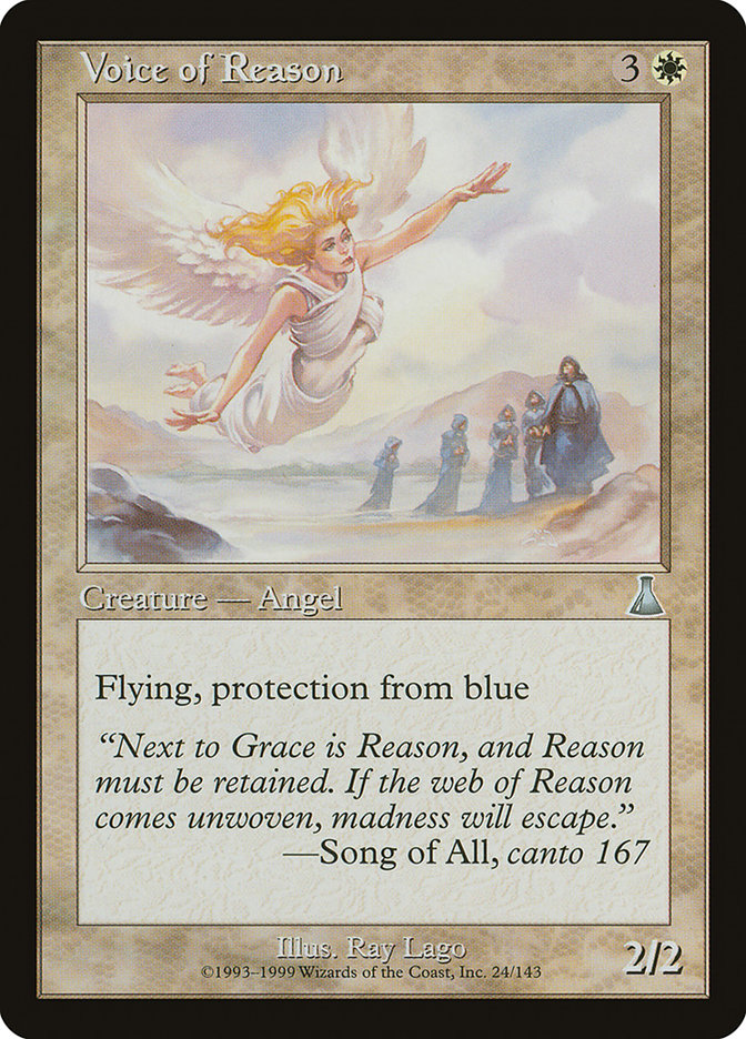 Voice of Reason [Urza's Destiny] | Webway Games