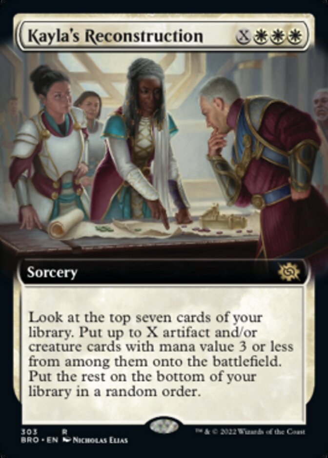 Kayla's Reconstruction (Extended Art) [The Brothers' War] | Webway Games