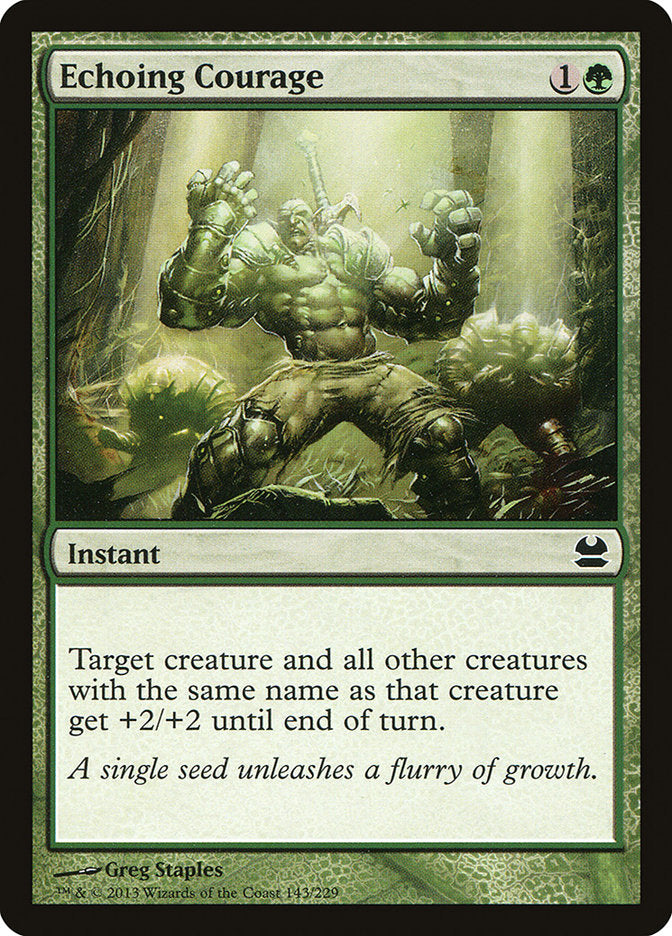 Echoing Courage [Modern Masters] | Webway Games