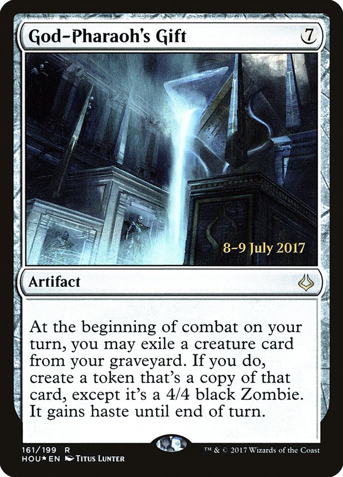 God-Pharaoh's Gift  (Prerelease) [Hour of Devastation Prerelease Promos] | Webway Games