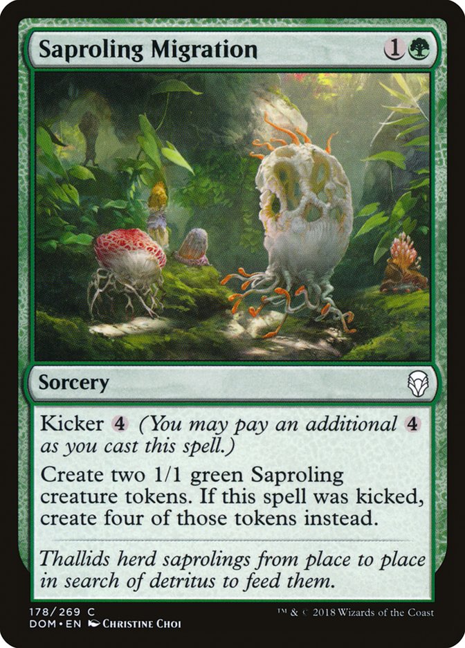 Saproling Migration [Dominaria] | Webway Games