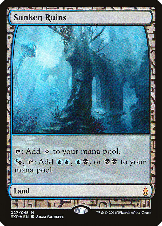 Sunken Ruins [Zendikar Expeditions] | Webway Games