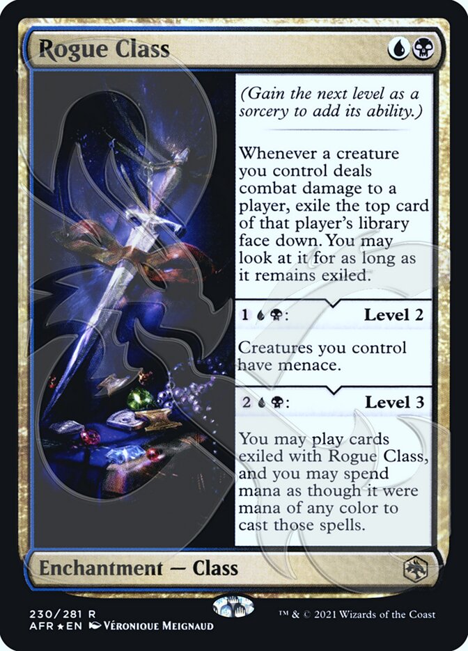 Rogue Class (Ampersand Promo) [Dungeons & Dragons: Adventures in the Forgotten Realms Promos] | Webway Games