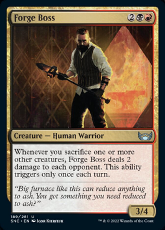 Forge Boss [Streets of New Capenna] | Webway Games