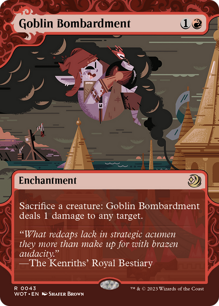 Goblin Bombardment [Wilds of Eldraine: Enchanting Tales] | Webway Games