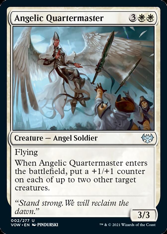 Angelic Quartermaster [Innistrad: Crimson Vow] | Webway Games