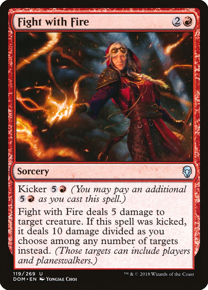 Fight with Fire [Dominaria] | Webway Games