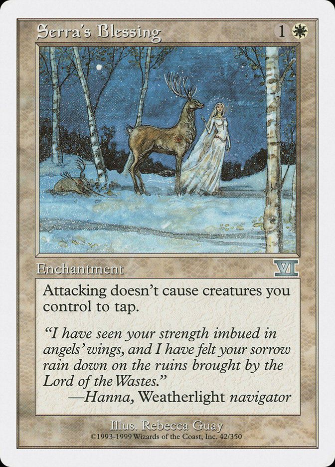 Serra's Blessing [Classic Sixth Edition] | Webway Games