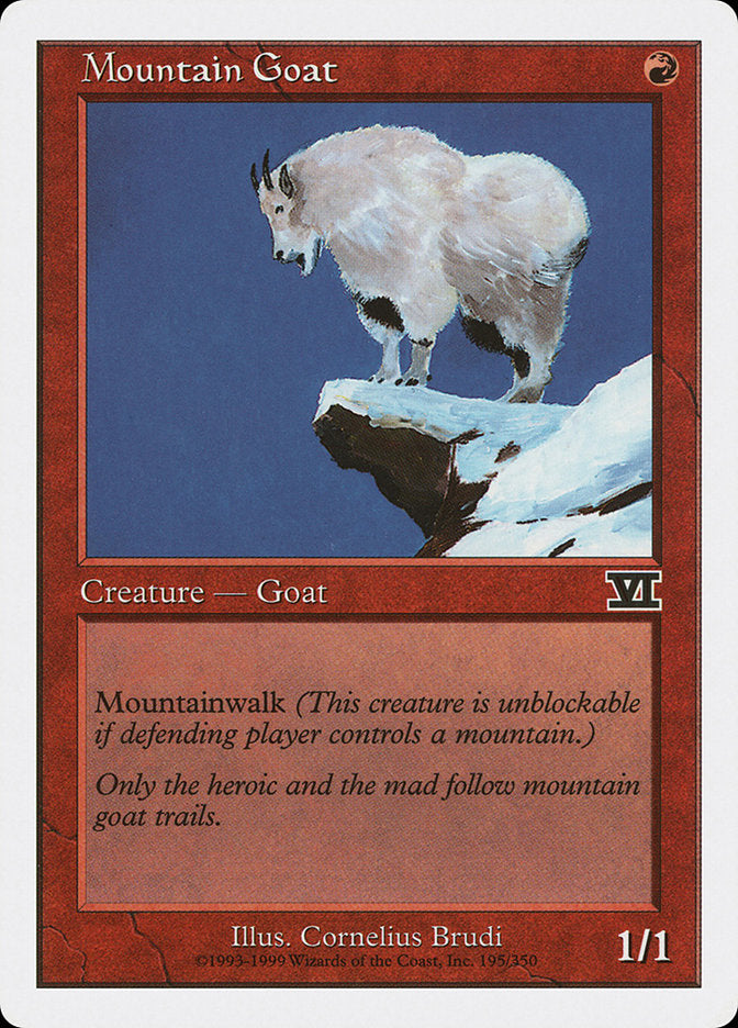 Mountain Goat [Classic Sixth Edition] | Webway Games